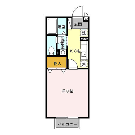 セレーノ A/B/C/Dの間取り