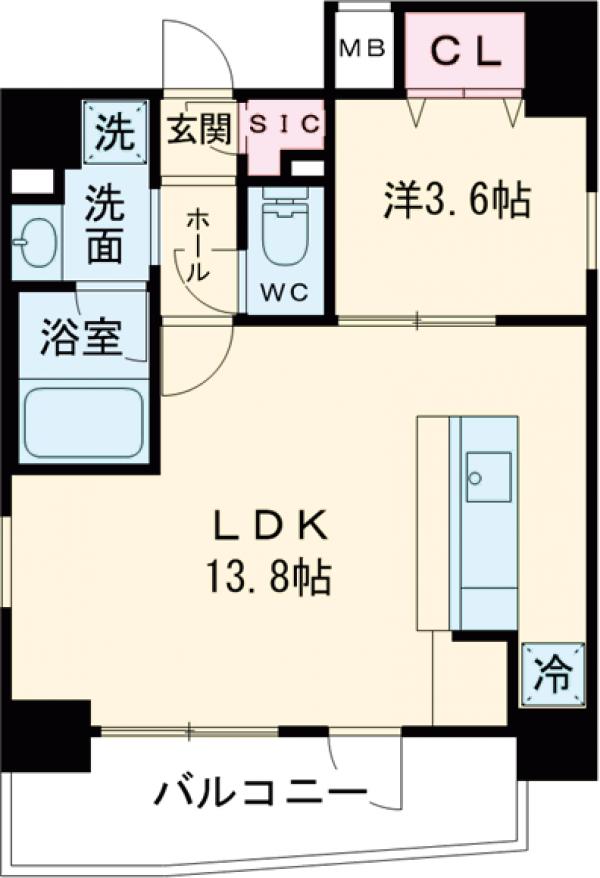Log戸越の間取り