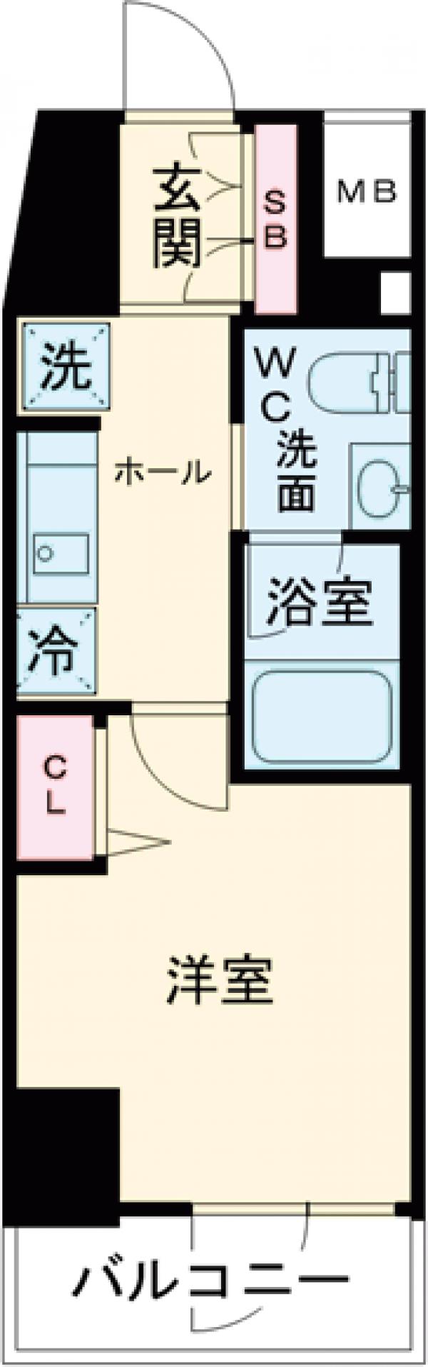 Log戸越の間取り