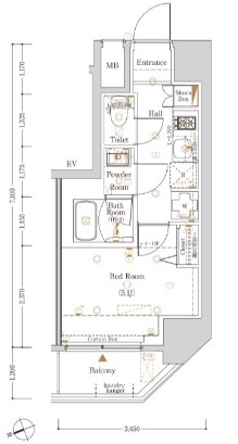Log戸越の間取り