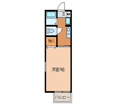 ミヤハイツBの間取り