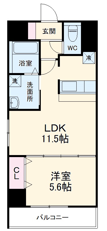 キャメロット新越谷の間取り