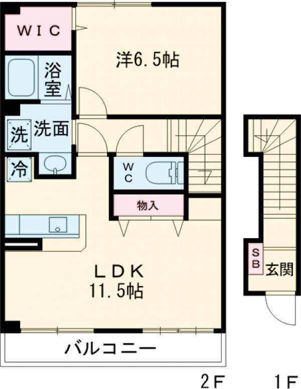 ガーデン・パークハウスⅡの間取り