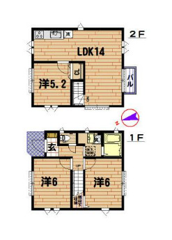 ノワールジョーヌの間取り