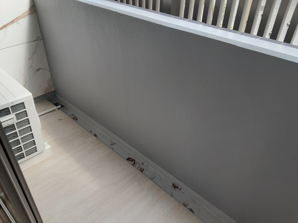 12/26 バルコニー