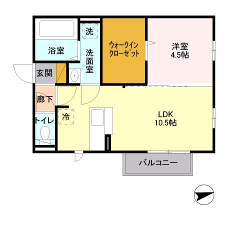 グレイス平須の間取り