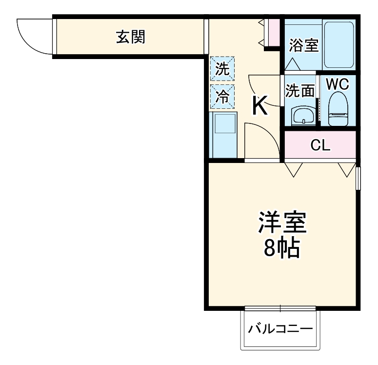 ミレニア草加住吉の間取り