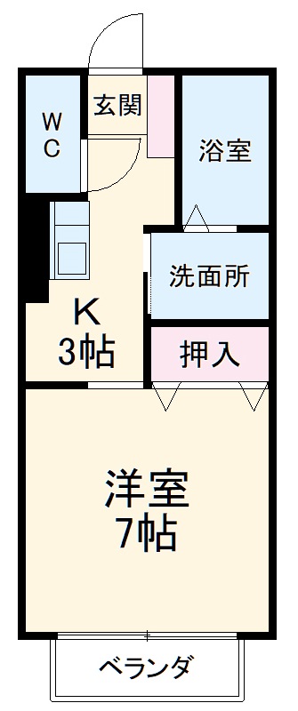 ハウスきららBの間取り