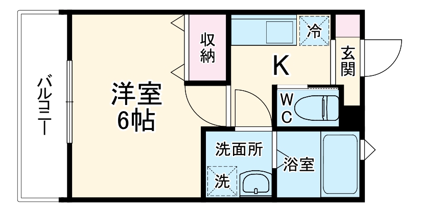 MELDIA岩槻Ⅴの間取り