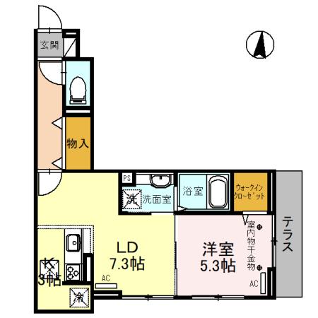 ウィングランデの間取り