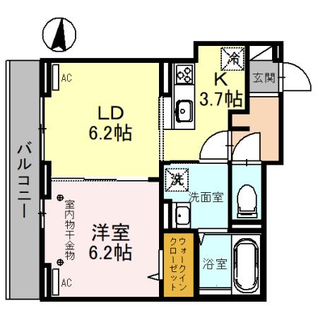 ウィングランデの間取り