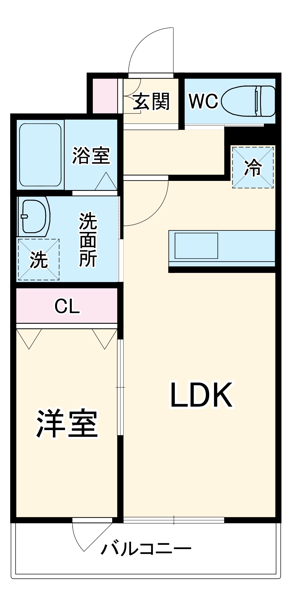 リーブルファイン指扇の間取り