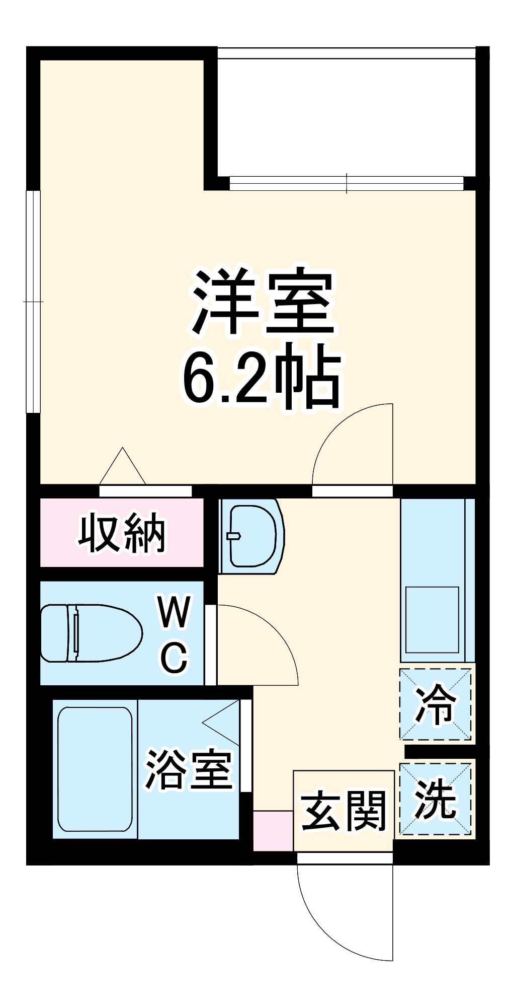 Avanti市川の間取り