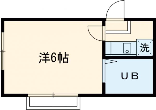 クロノス飛田給の間取り