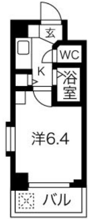 Fr.imp大阪三国の間取り