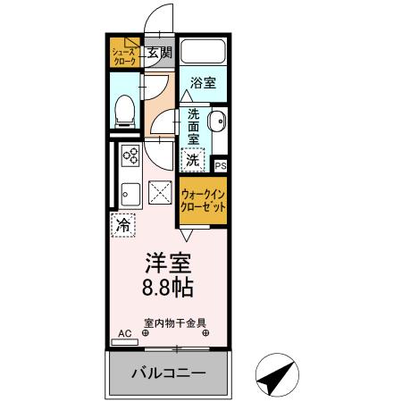 GRAND D-ROOM呼続の間取り