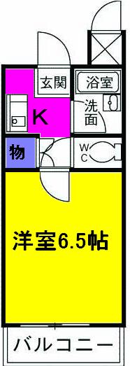 アーバンフジの間取り