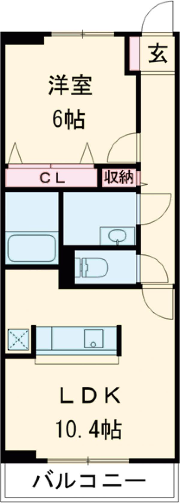 エス・スクエアの間取り