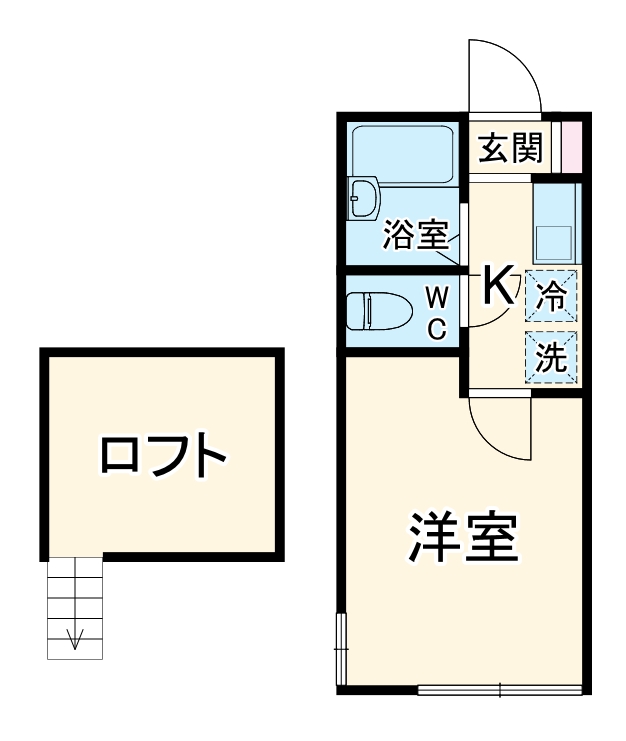 プリミエール古淵の間取り