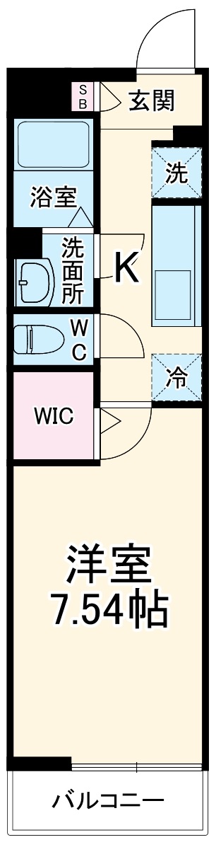 ヴィラ見沼代親水公園の間取り