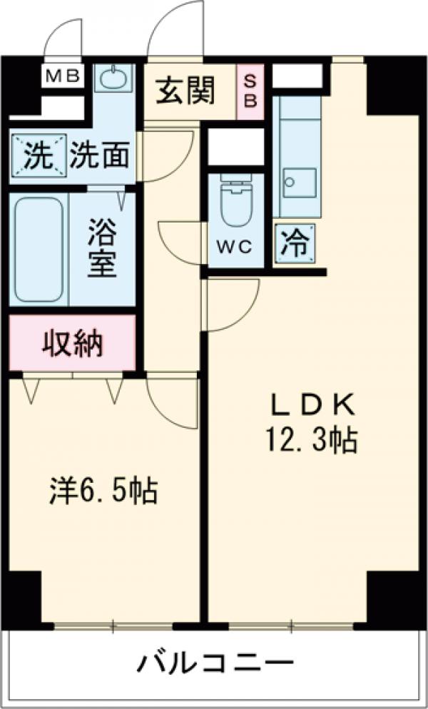 Satie今泉の間取り