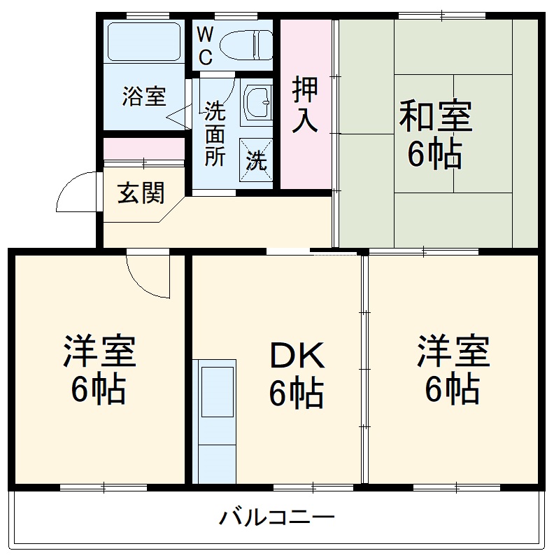 グリーンパレスの間取り