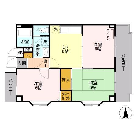 アムールの間取り