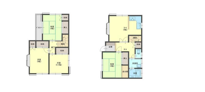 野田市戸建の間取り
