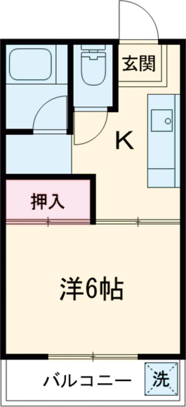 清水ハウス中棟の間取り