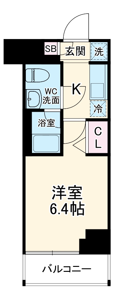 La Douceur吉野町の間取り