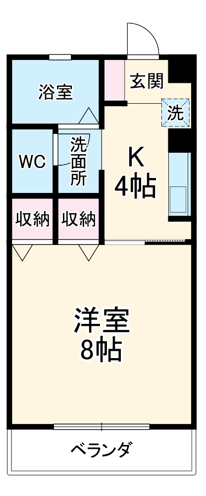 HGコート2の間取り