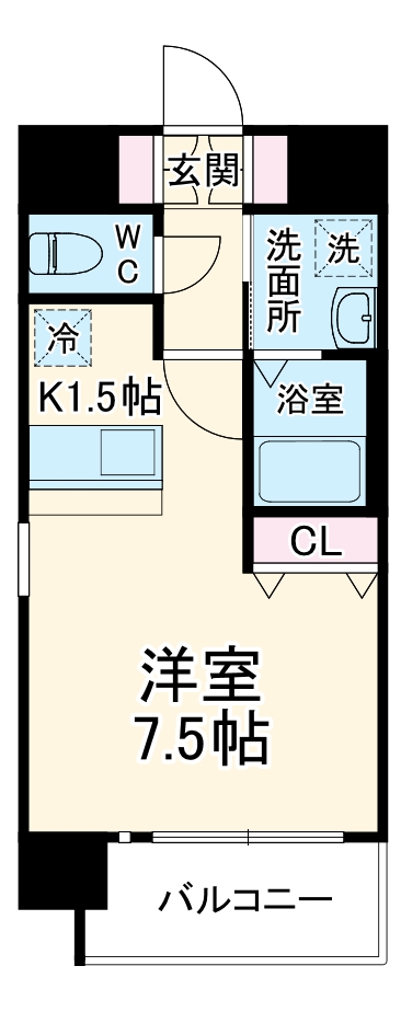 プレサンス名古屋STATIONザ・シティの間取り