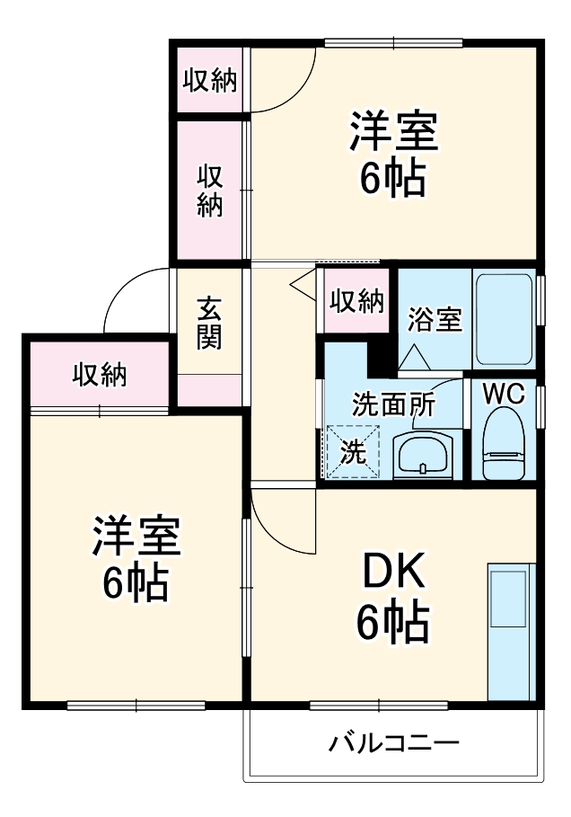 ひかりEの間取り