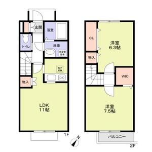 グリーン・ヒルズの間取り