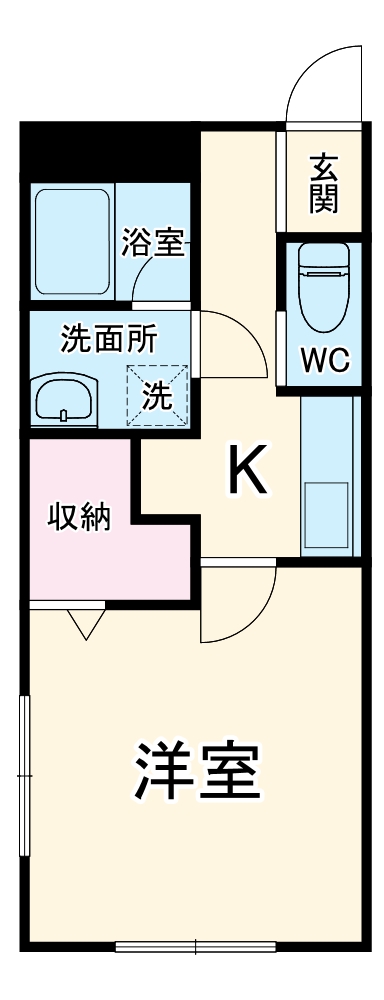 パレット39 A棟の間取り