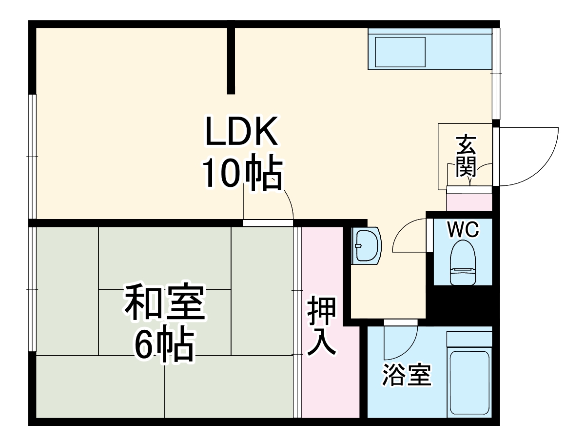 パナハイツ佐藤の間取り