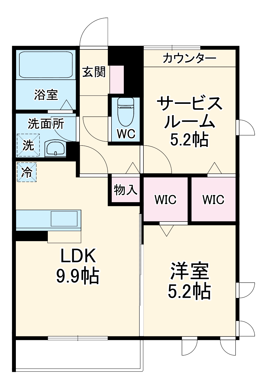 グリフィンドールの間取り