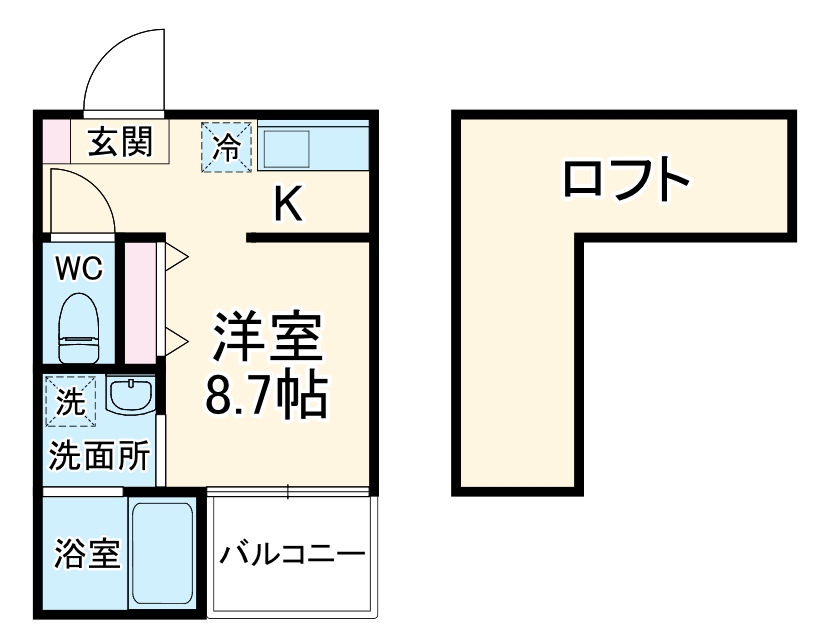 シェリール本陣の間取り