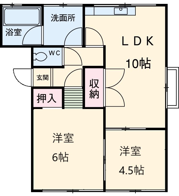 中本ビルの間取り