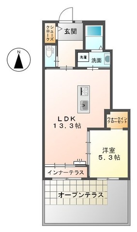 ディアトリMAYの間取り