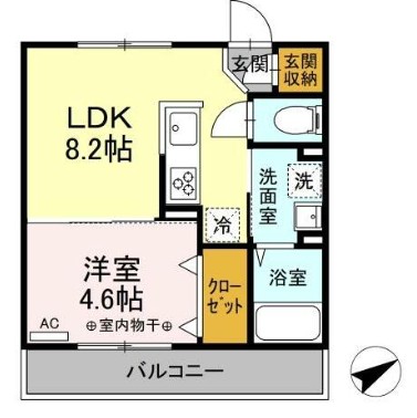 グラディーヴォレの間取り