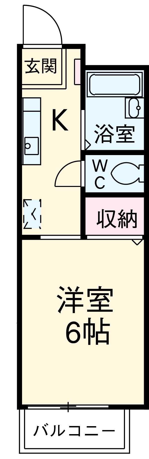 レスパスノンシャランの間取り