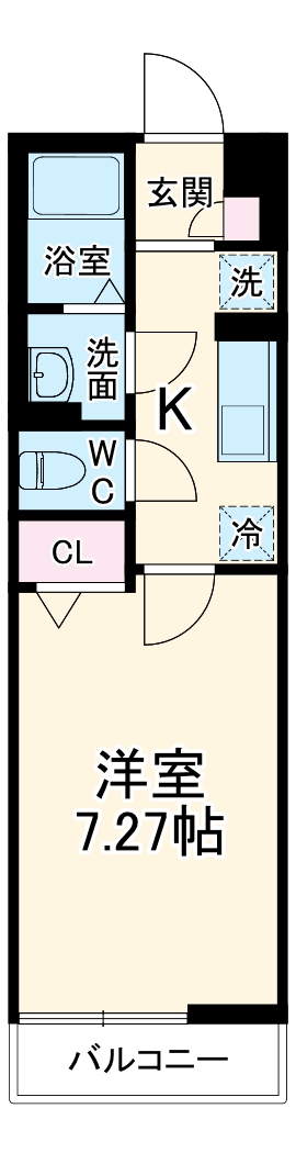 ヴィラ船橋Ⅱの間取り