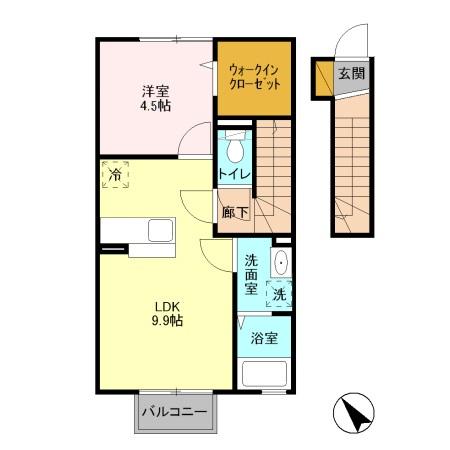 コネクト城南の間取り