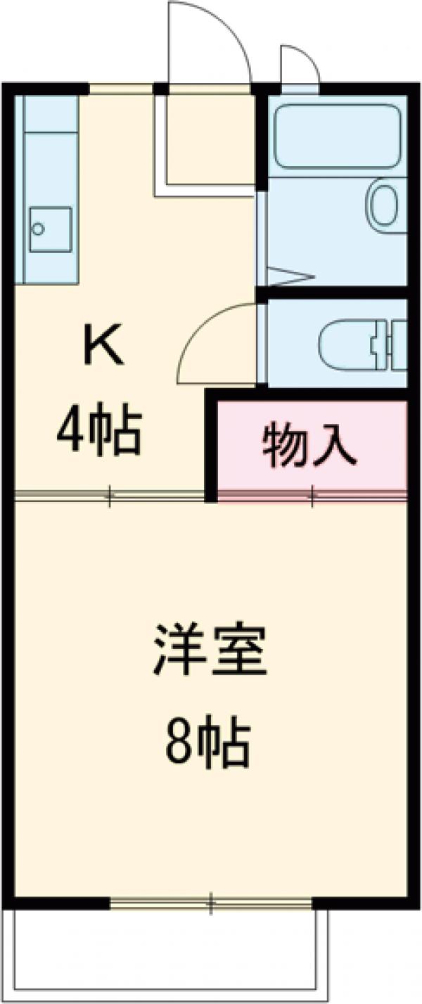 ファンタジーハイツの間取り
