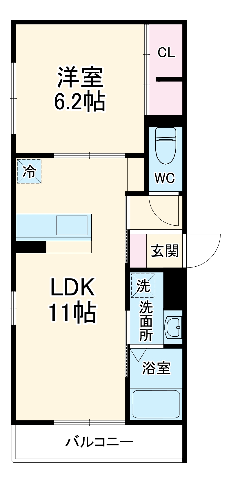 GRAND湘南 A棟の間取り