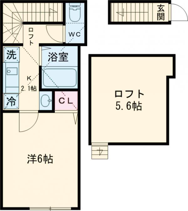 cs飛田給の間取り