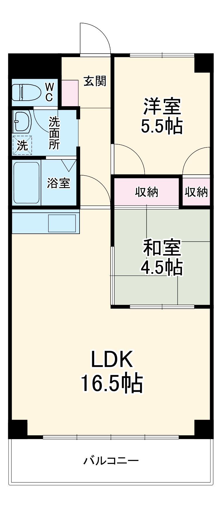 プライムローズの間取り