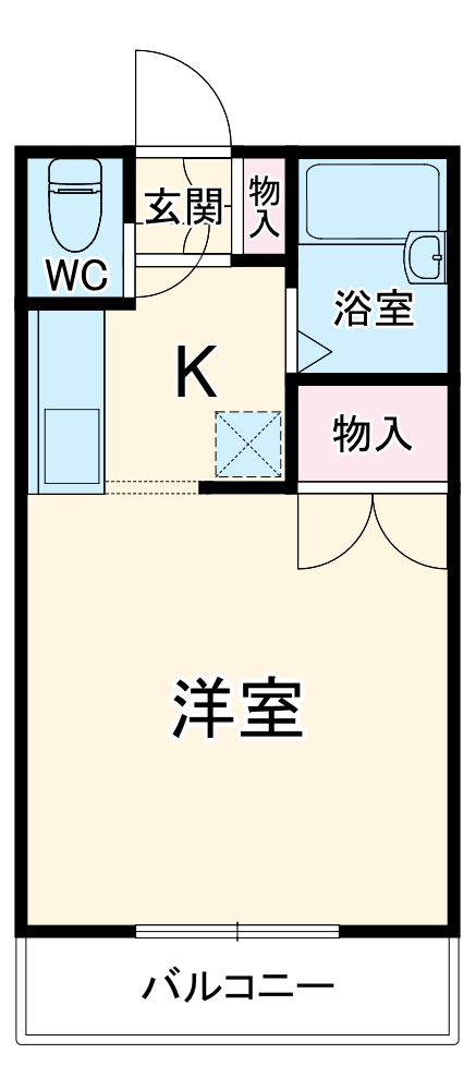 ツインパークせせらぎ東館の間取り