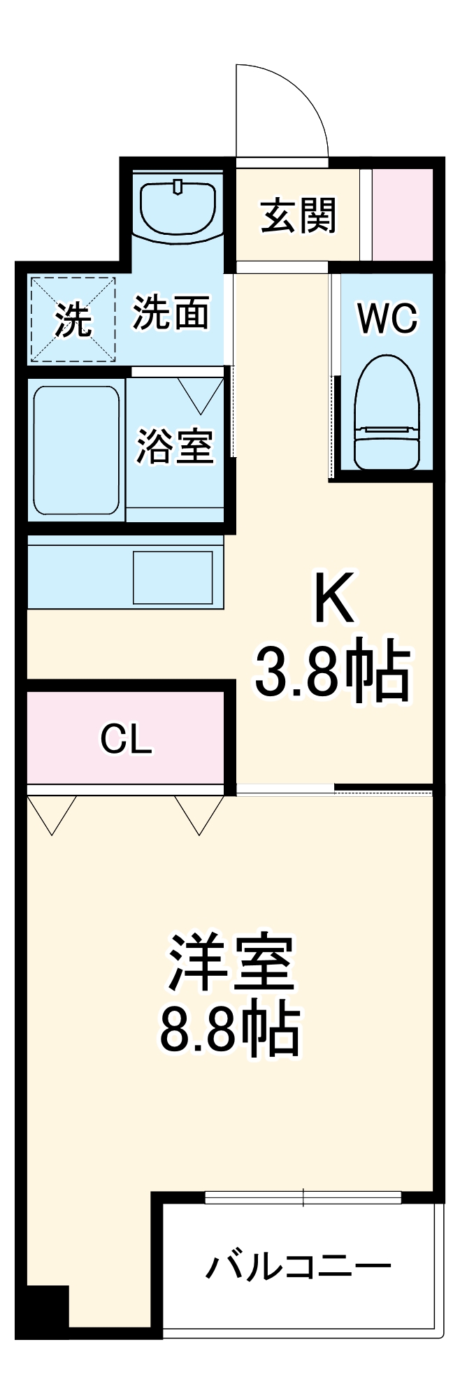 ロハスY新宿の間取り